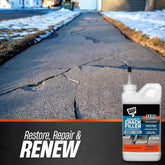 Dap Concrete Crack Filler for Easy and Permanent Concrete Repairs