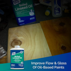 Klean Strip Boiled Linseed Oil: Protect, Seal & Finish Wood - 1 Quart
