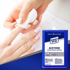 Klean Strip 1 Qt Acetone: Fast-Drying Residue & Polish Remover