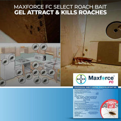 Maxforce FC Roach Bait Gel: Pro Cockroach Killer & Colony Eliminator