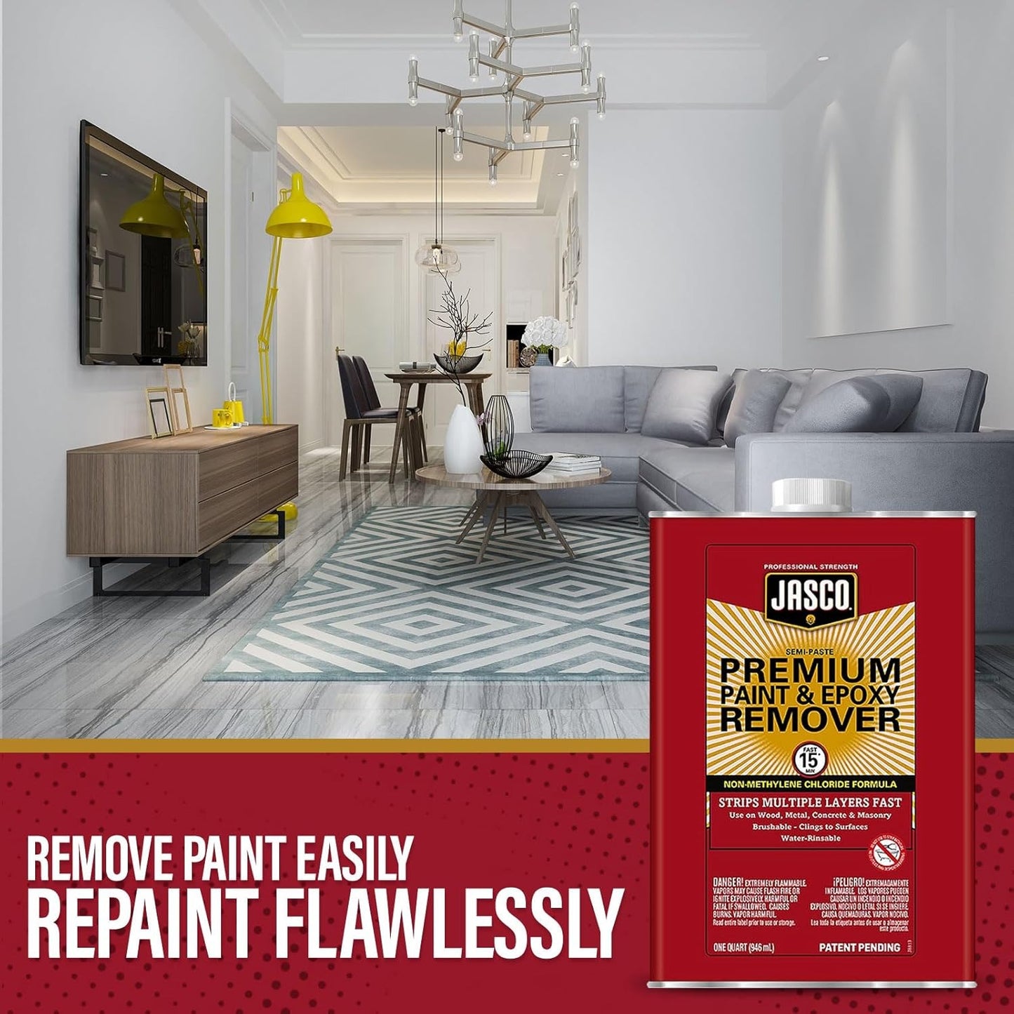 Jasco Heavy-Duty Multi-Surface Paint & Epoxy Remover - 1 Qt