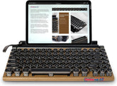 Vintage Typewriter Bluetooth Mechanical Keyboard - Multi-Device