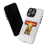 Supreme Lisa Simpson Tough Phone Case — Graphic Pop Culture iPhone Cover
