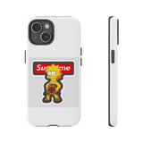Supreme Lisa Simpson Tough Phone Case — Graphic Pop Culture iPhone Cover