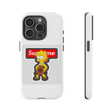Supreme Lisa Simpson Tough Phone Case — Graphic Pop Culture iPhone Cover