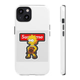Supreme Lisa Simpson Tough Phone Case — Graphic Pop Culture iPhone Cover