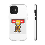 Supreme Lisa Simpson Tough Phone Case — Graphic Pop Culture iPhone Cover