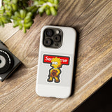 Supreme Lisa Simpson Tough Phone Case — Graphic Pop Culture iPhone Cover