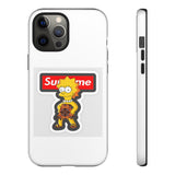 Supreme Lisa Simpson Tough Phone Case — Graphic Pop Culture iPhone Cover