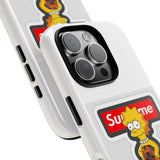 Supreme Lisa Simpson Tough Phone Case — Graphic Pop Culture iPhone Cover