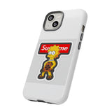 Supreme Lisa Simpson Tough Phone Case — Graphic Pop Culture iPhone Cover