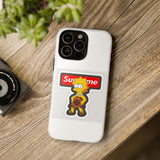 Supreme Lisa Simpson Tough Phone Case — Graphic Pop Culture iPhone Cover