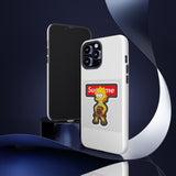 Supreme Lisa Simpson Tough Phone Case — Graphic Pop Culture iPhone Cover