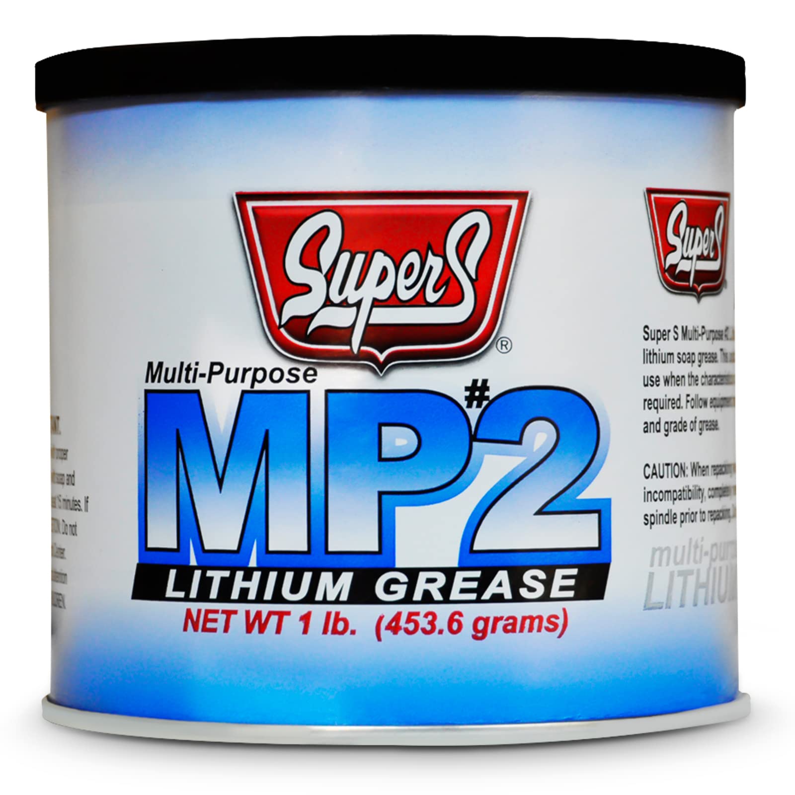 Super S Multi-Purpose Lithium Grease-High Performance Lithium Multipurpose Grease-Effective Automotive Grease-Perfect Lubricant Grease for Applications-Available with Premium Quality Gloves-1lb