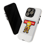 Supreme Lisa Simpson Tough Phone Case — Graphic Pop Culture iPhone Cover