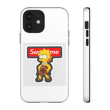 Supreme Lisa Simpson Tough Phone Case — Graphic Pop Culture iPhone Cover