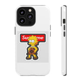 Supreme Lisa Simpson Tough Phone Case — Graphic Pop Culture iPhone Cover