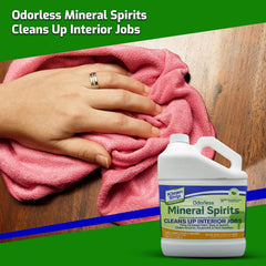 Klean Strip Green Odorless Mineral Spirits - 1 Gal. Paint Thinner & Cleaner