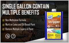 Klean Strip Premium: Fast Paint, Varnish & Epoxy Remover -32 oz