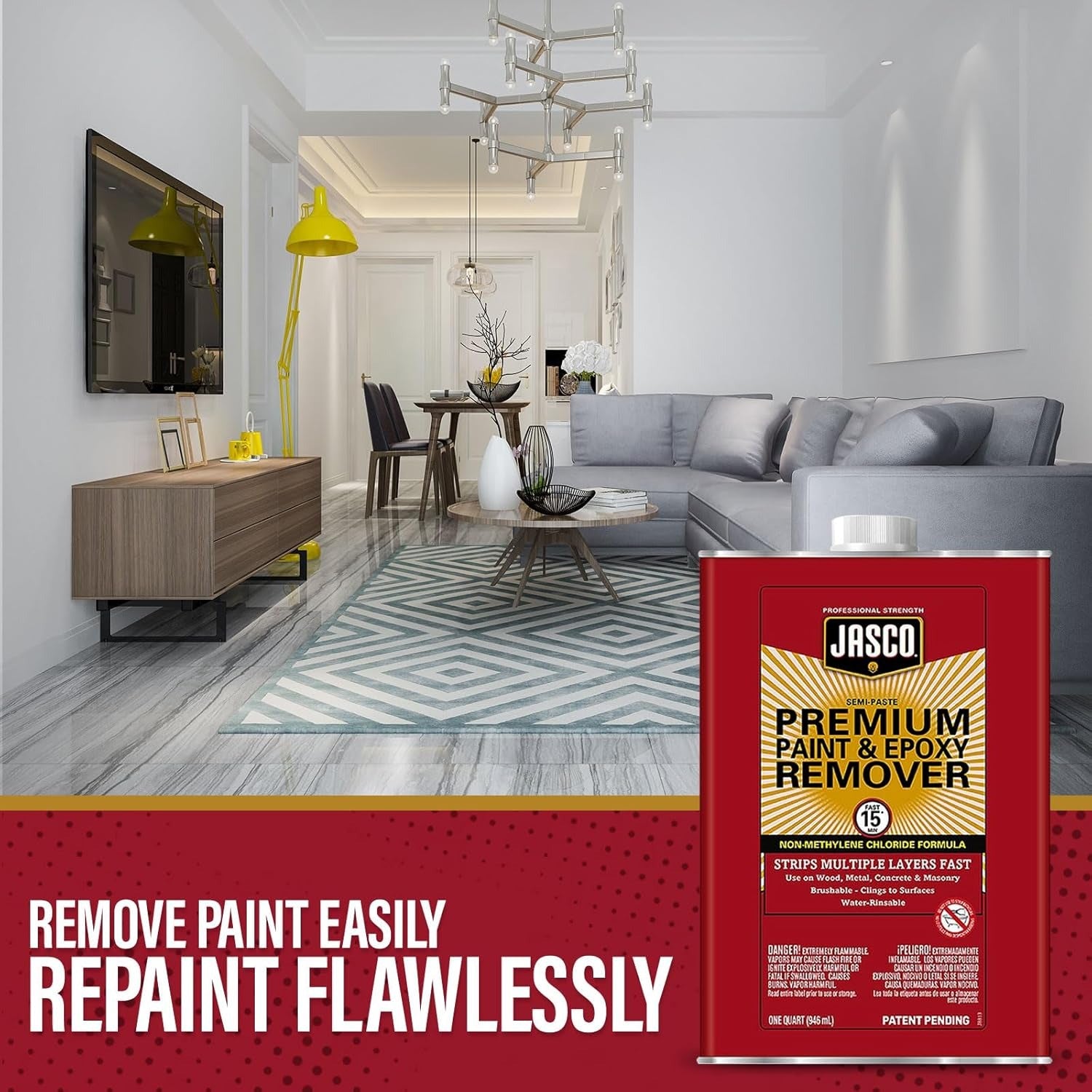 Jasco Heavy-Duty Multi-Surface Paint & Epoxy Remover - 1 Qt