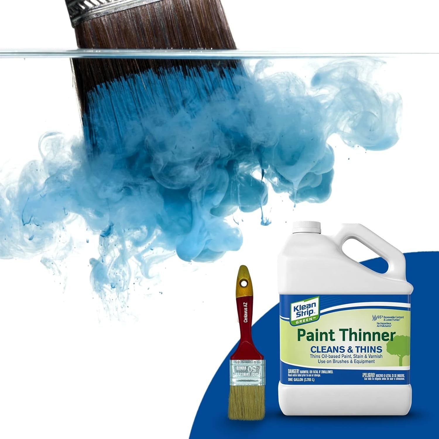 Klean Strip Low Odor Paint Thinner - Oil-Based & Cleaner 1 Gal