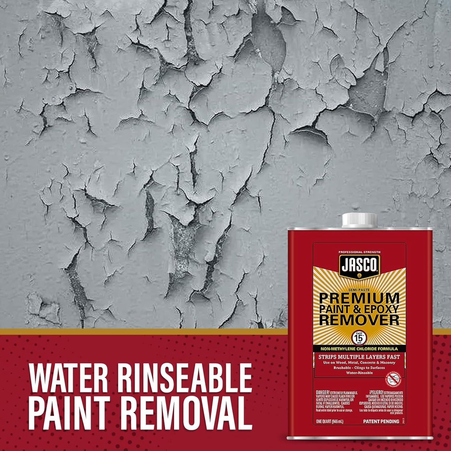 Jasco Heavy-Duty Multi-Surface Paint & Epoxy Remover - 1 Qt