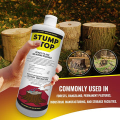 Stump Stop: Ready-to-Use Stump & Poison Ivy Killer Herbicide - 32oz