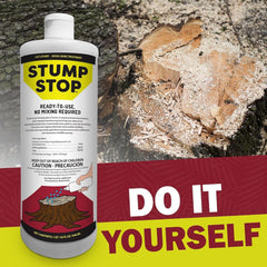 Stump Stop: Ready-to-Use Stump & Poison Ivy Killer Herbicide - 32oz