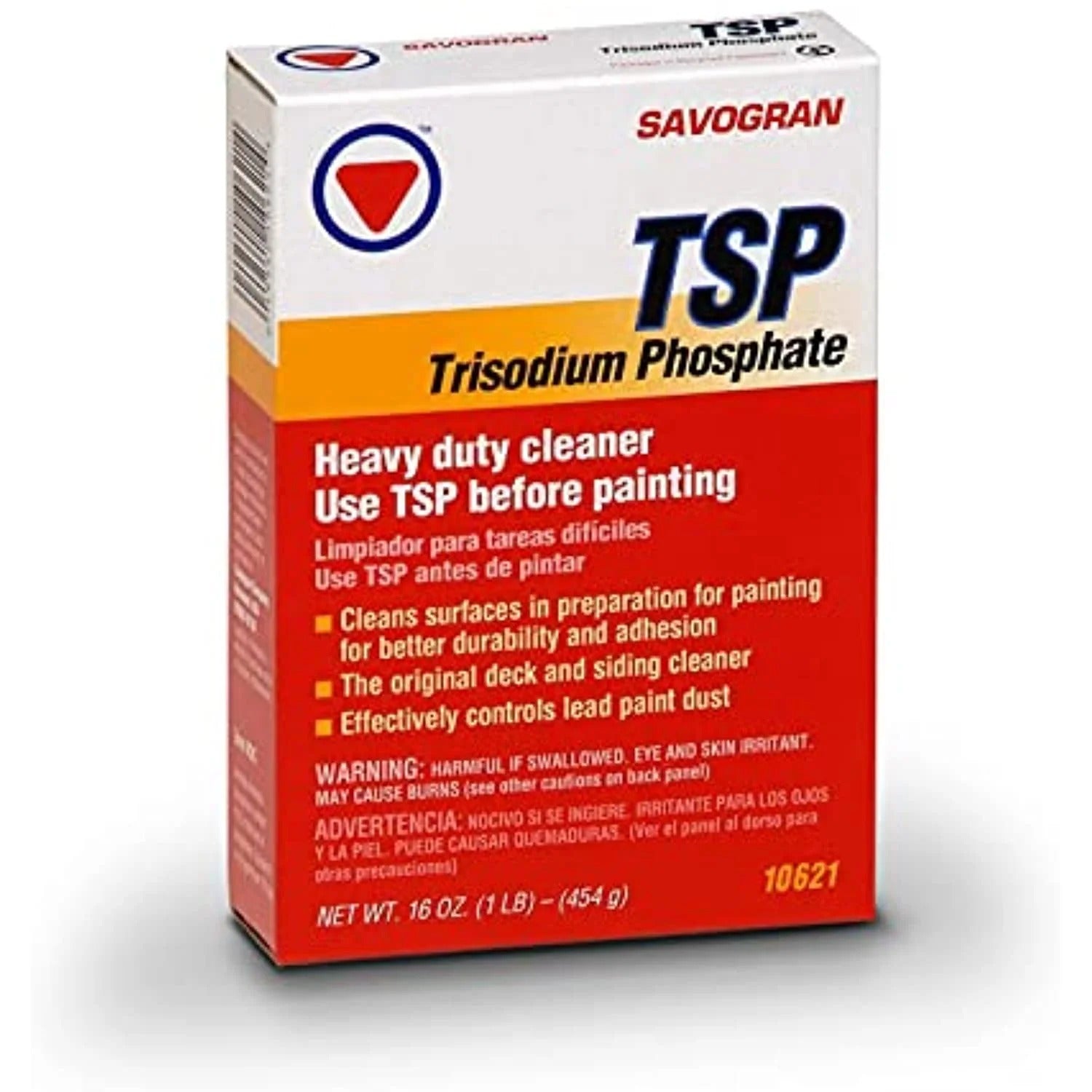 Savogran TSP Heavy-Duty Cleaner - Paint Prep & Concrete Degreaser - 1 lb