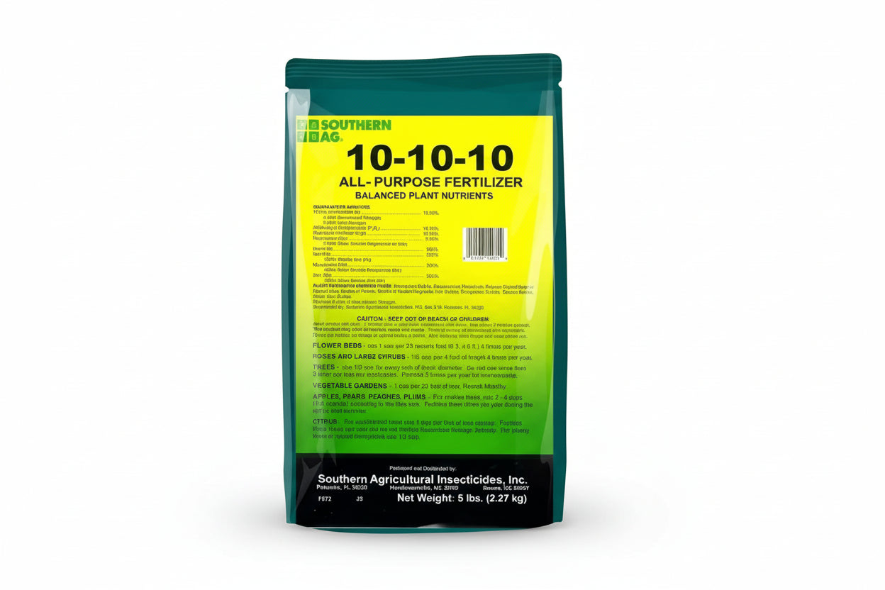 Southern Ag 10-10-10 All-Purpose Fertilizer - Garden & Lawn - 5 lb