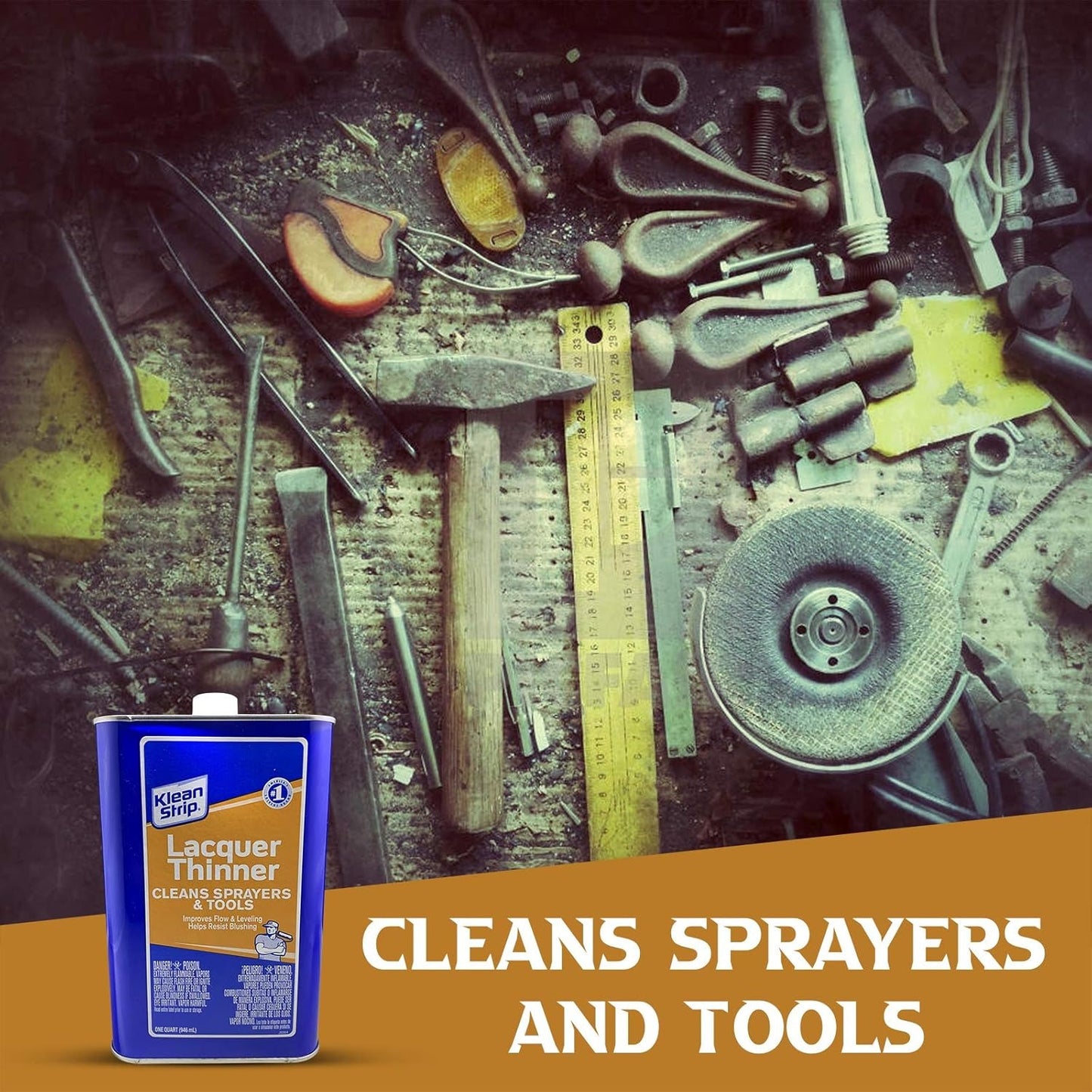 Klean Strip Fast-Drying Lacquer Thinner - 1 Qt. Pro Cleaner