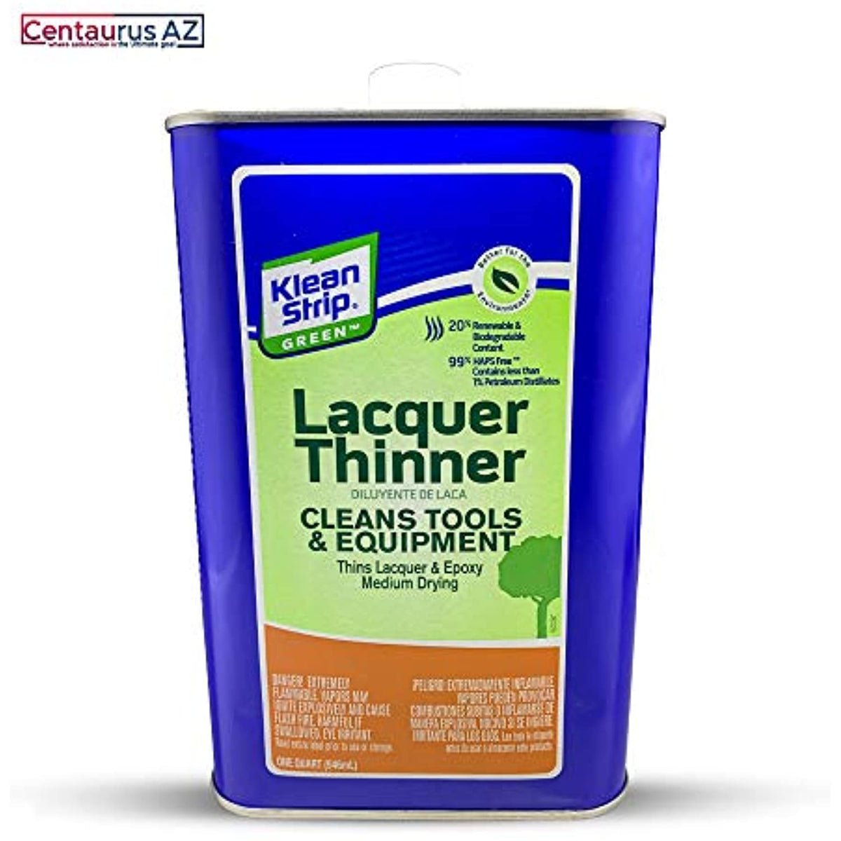 Klean Strip Lacquer Thinner Fast Drying Highly Desirable for Woodworking  Excellent Cleaner Degreaser Cost Effective Now Comes with Chemical  Resistant