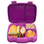 Bentgo Fresh – Leak-Proof, Versatile 4-Compartment Bento-Style Lunch Box with Removable Divider, Portion-Controlled Meals for Teens and Adults On-The-Go – BPA-Free, Food-Safe Materials (Purple)