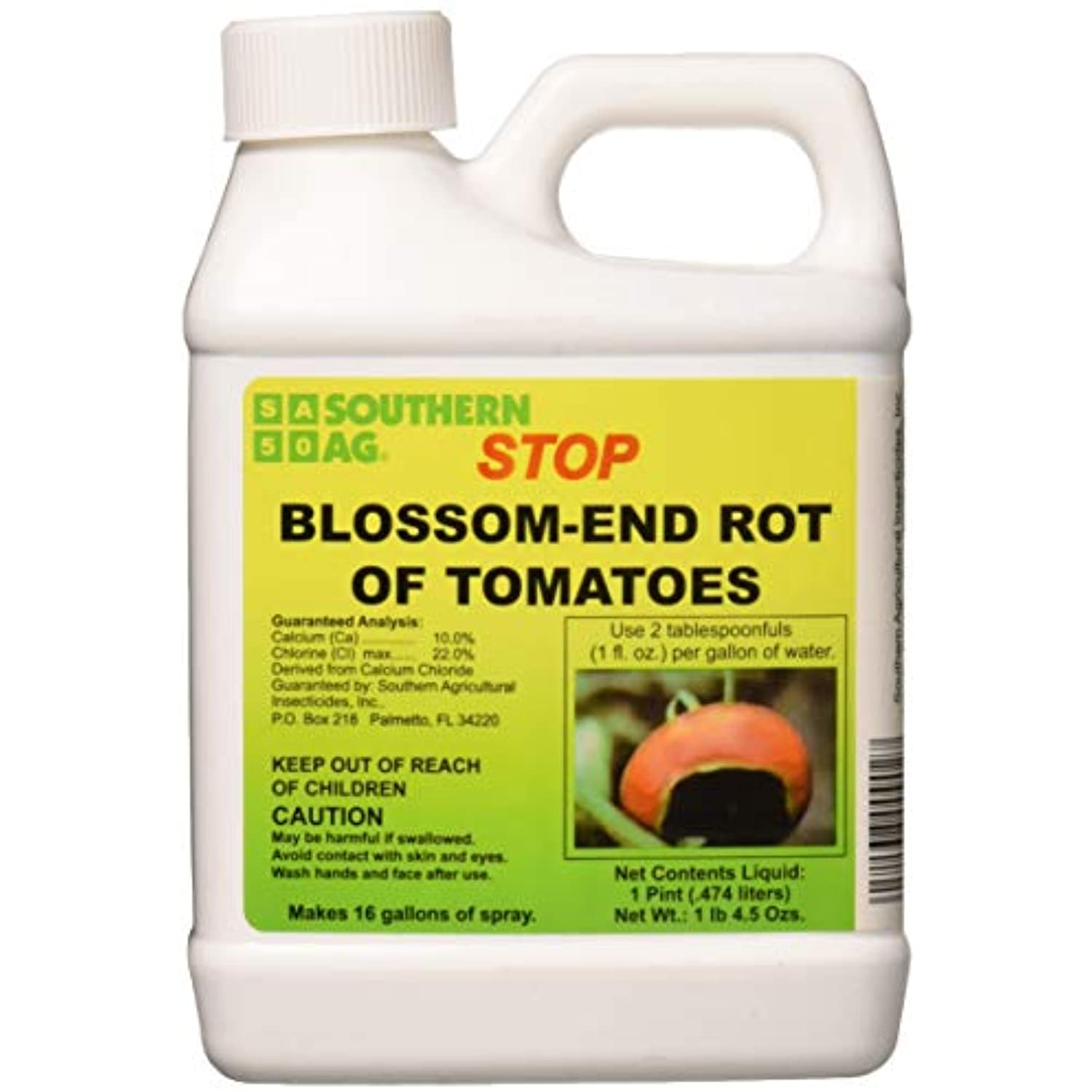 Southern Ag Stop Blossom-End Rot of Tomatoes, 16 Ounce
