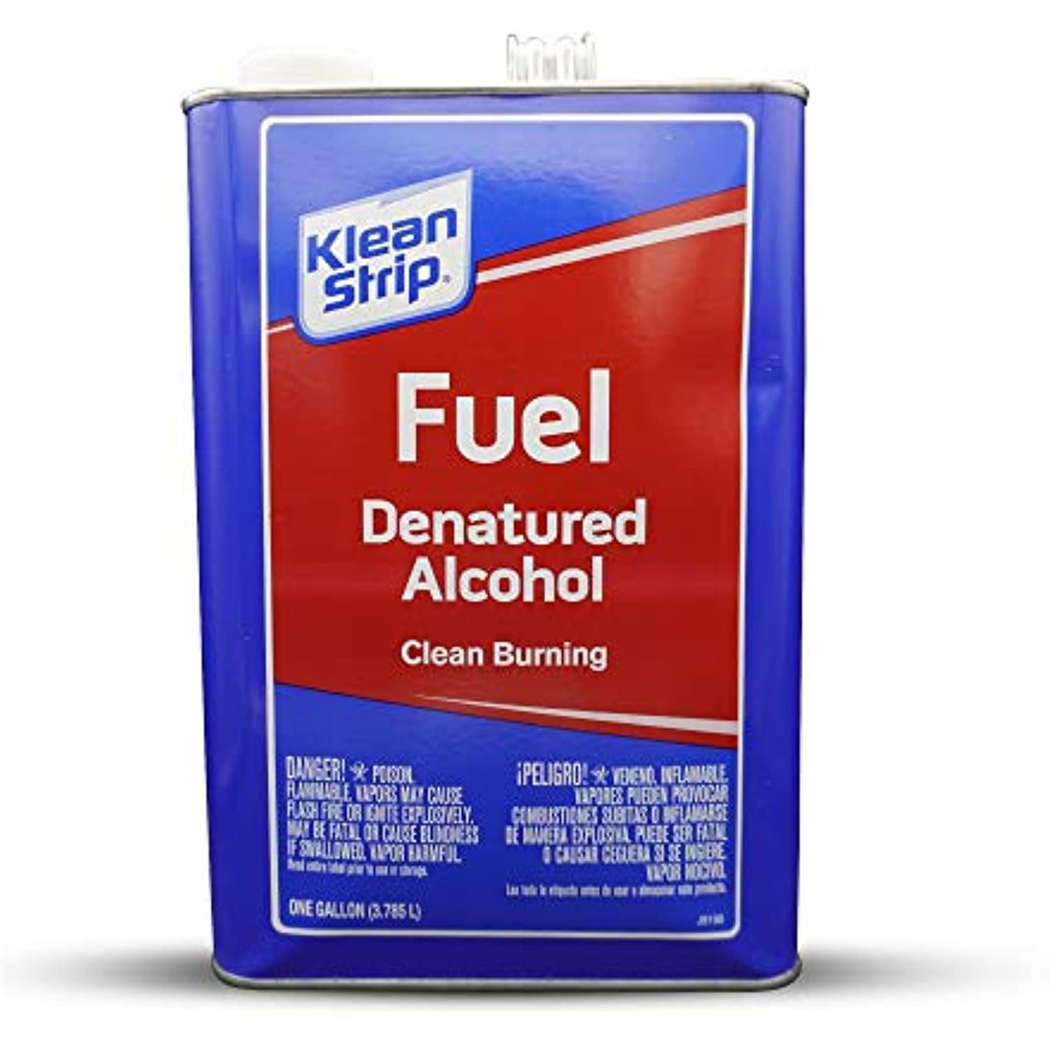 Centaurus AZ Klean Strip Denatured Alcohol Chemical Resistant Gloves, Odorless, Smokeless Flames, Cleans Burning, Ideal for Marine Stoves and Other Alcohol-Burning Appliances- 1 Gallon (2)