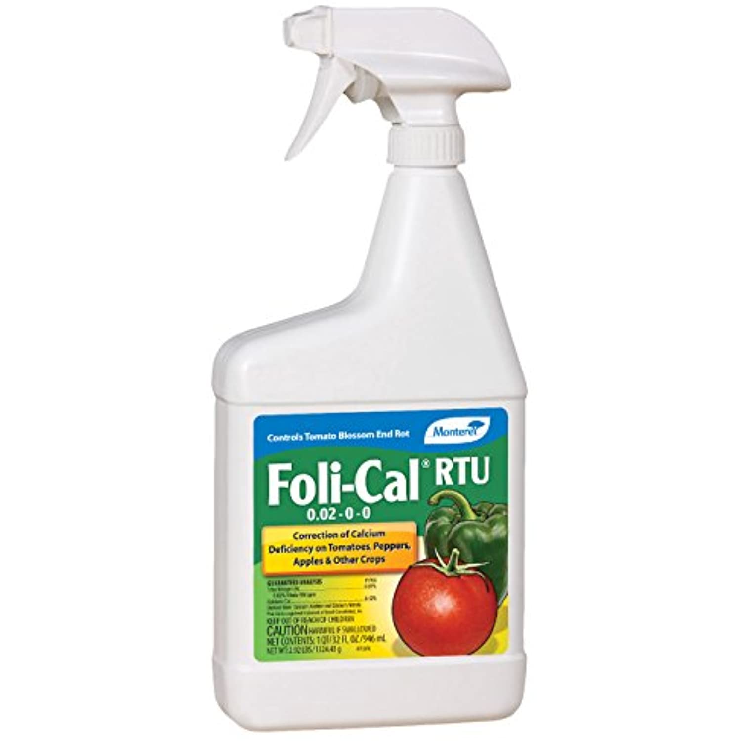 Monterey Lawn and Garden LG7198 RTU Foli-Cal Calcium Concentrate Fertilizer, 32-Ounce