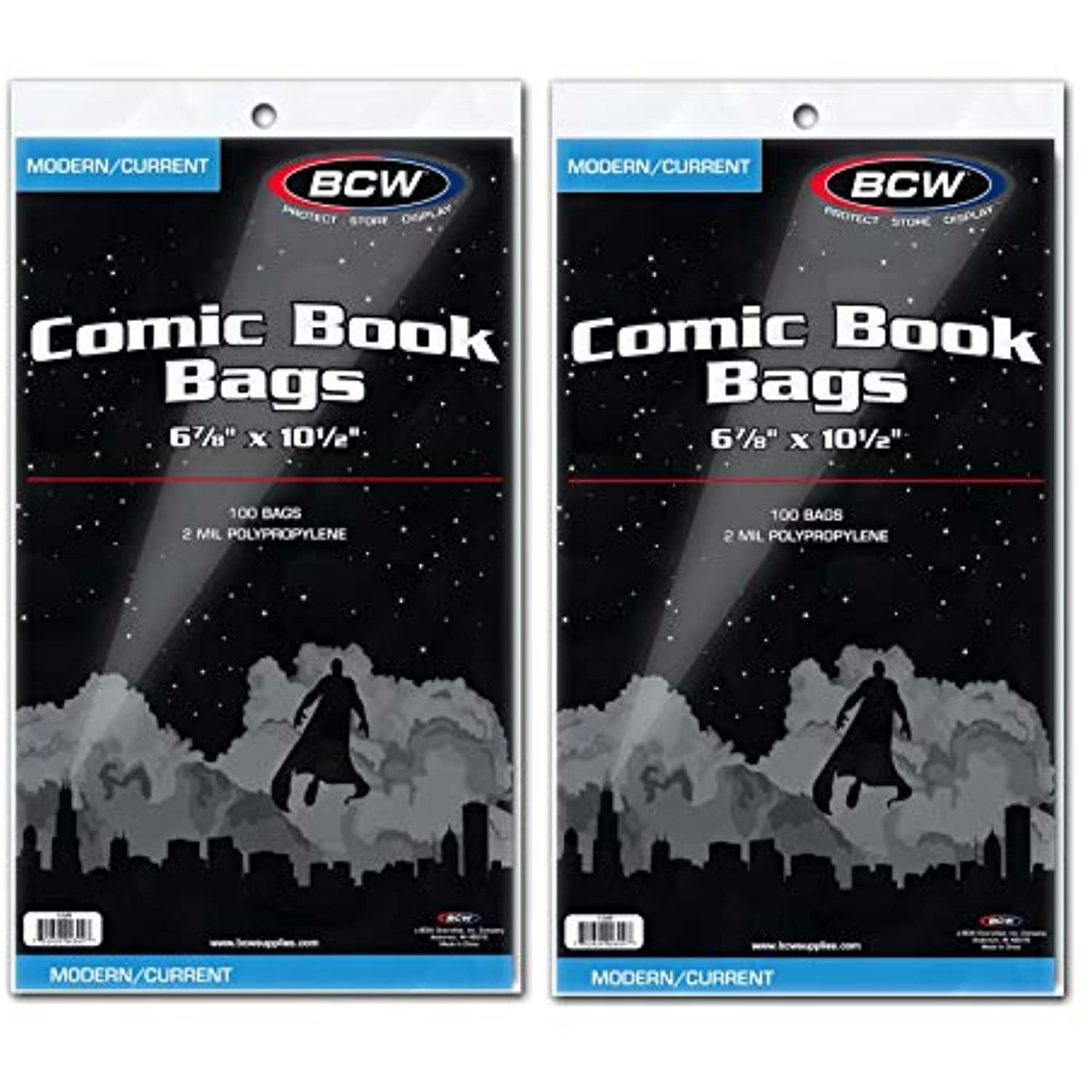 BCW Current Comic Bags - 200 Count