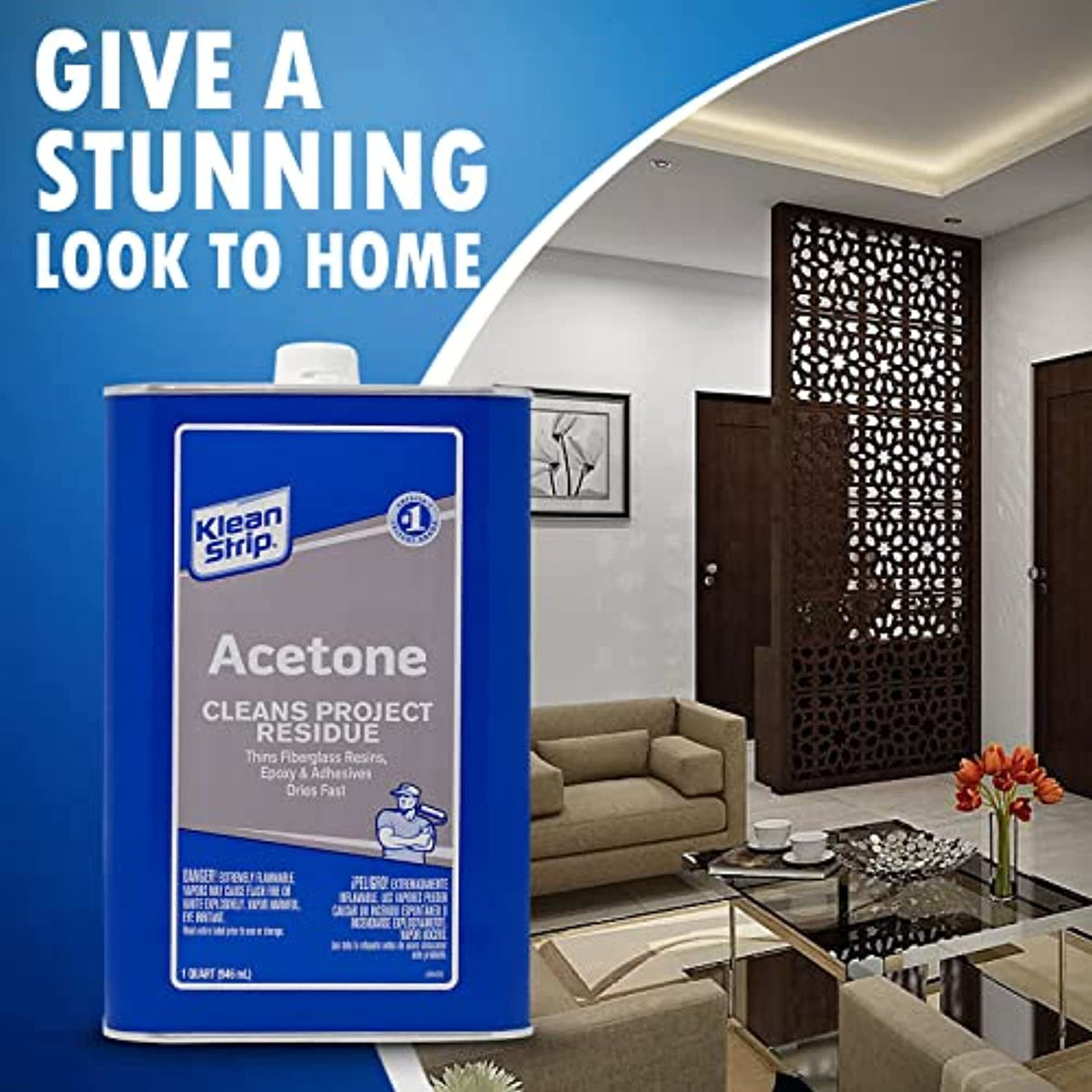 KleanStrip Acetone Strong FastActing Thinning Cleaning Fiberglass Ep