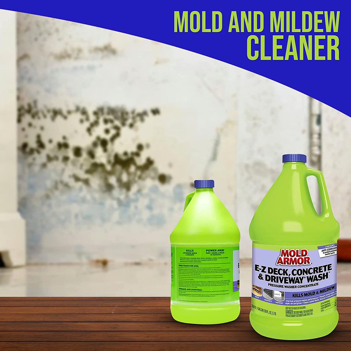 MOLD ARMOR E-Z Siding & House Wash Pressure Washer Concentrate, 1 Gallon - Mold  Armor