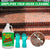 Centaurus AZ Rust Oleum Concrete Clean & Etch-Potent Concrete Oil Stain Remover-Effective Efflorescence Remover-Perfect Concrete Cleaner Solution-With Premium Quality Gloves- 1 Gal