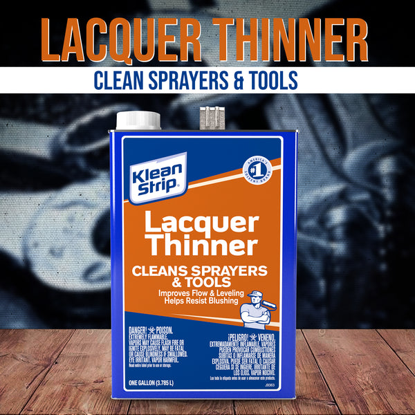 Klean Strip Lacquer Thinner Cleans Sprayers & Tools 1 Quart QML170 -  CENTAURUS AZ